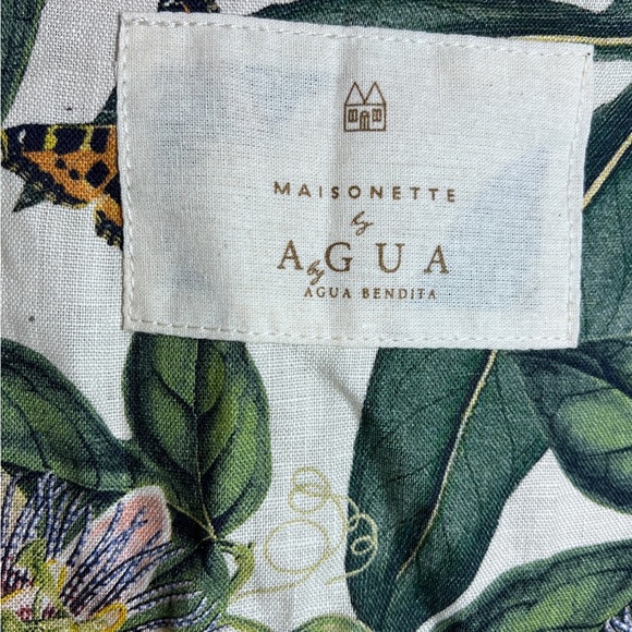 Agua Bendita Sham Decorative  Pillowcase tropical print - Picture 6 of 7